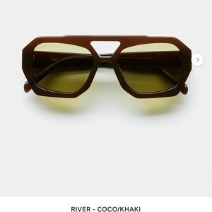 River Men's Sunglasses - Coco/Khaki